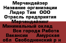 Мерчандайзер › Название организации ­ Лидер Тим, ООО › Отрасль предприятия ­ Мерчендайзинг › Минимальный оклад ­ 23 000 - Все города Работа » Вакансии   . Амурская обл.,Свободненский р-н